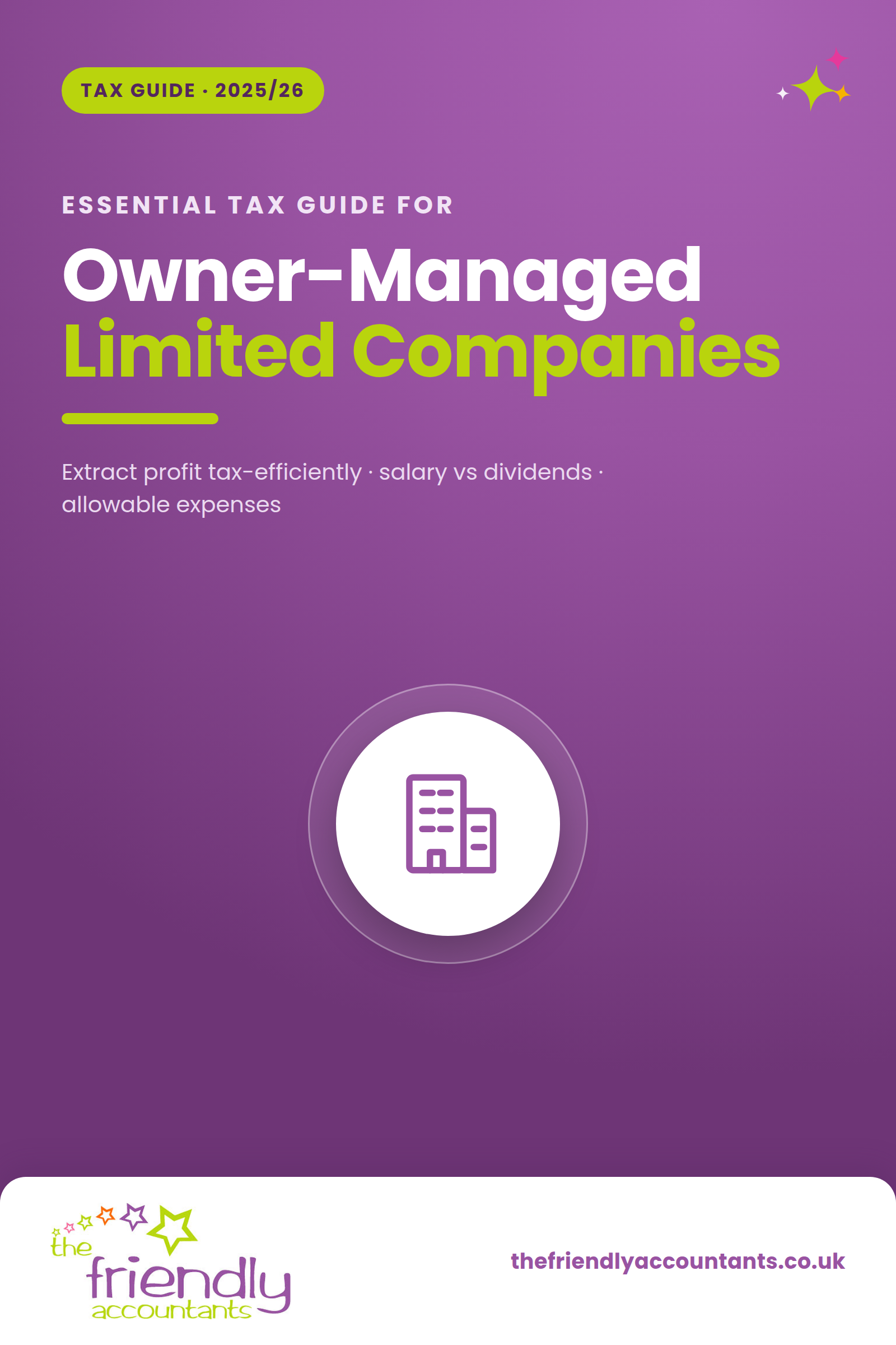 Essential Tax Guide for Owner-Managed Limited Companies 2025/26 – The Friendly Accountants